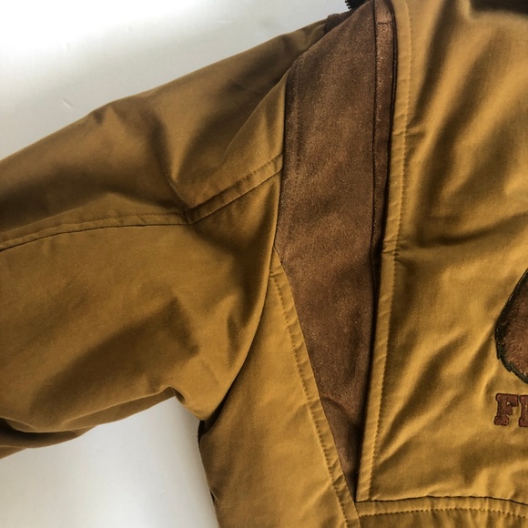 Iceberg Jackets & Coats Vintage 8s Iceberg Warner Bros Brown Bomber Poshmark